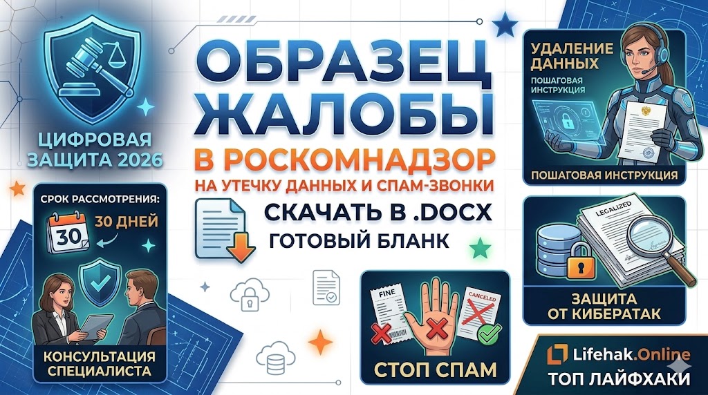 Жалоба в Роскомнадзор