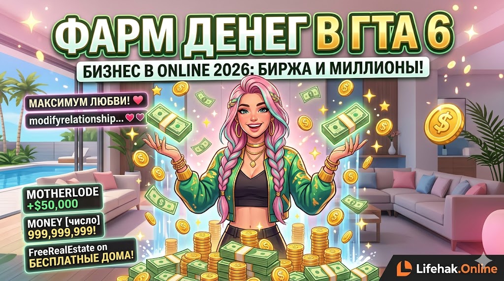 Заработок и фарм денег в ГТА 6 Онлайн 2026