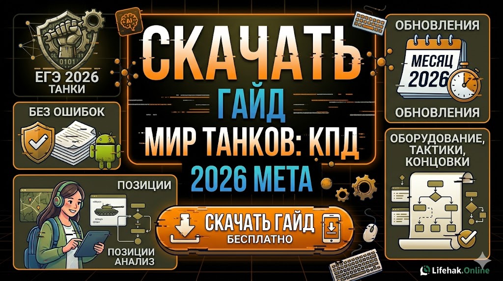 Мир Танков: Гайд на КПД и процент побед 2026